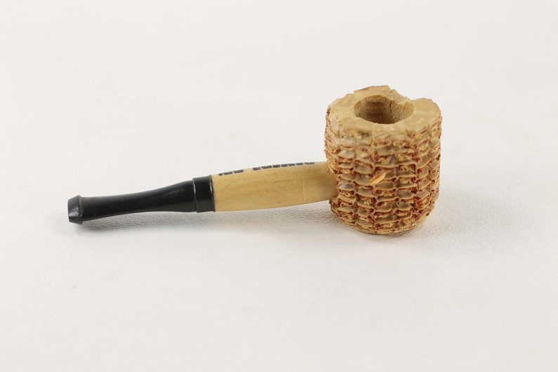 Vintage Missouri Meerschaum Corn Cob Pipe with Advertising Ramada Inn at Six Flags