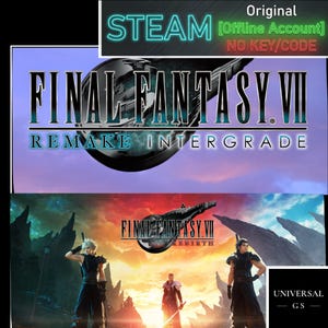 FF7 Intergrade + Rebirth / PC Steam with PDF guide