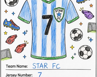 Libro de actividades del Mundial / Cuadro de eliminatorias de fútbol, páginas para colorear, diseño de camisetas (descarga digital)
