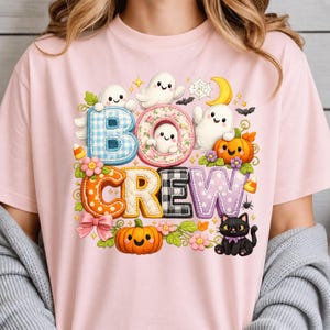Motif de broderie par sublimation « Fantôme d'Halloween Chat Noir » (Téléchargement numérique)