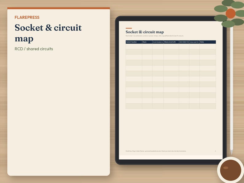 Plug-In Solar Planner & Savings Log | Balcony Solar Tracker Printable | Balkonkraftwerk Log | Solar Payback Worksheet | US Letter + A4 image 6