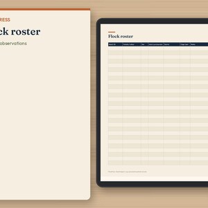Registro de cría de codornices y calculadora de costos de huevos / Cuenta regresiva para la eclosión, registro de incubadora, registro de temperatura de criadora, seguimiento de puesta y alimentación / PDF imprimible, Excel imagen 7