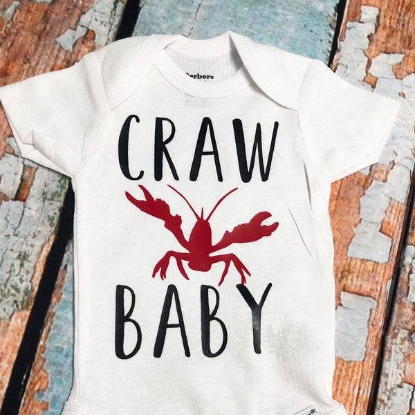 Craw baby infant bodysuit