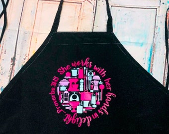 Proverbs 31:13 women&#39;s apron