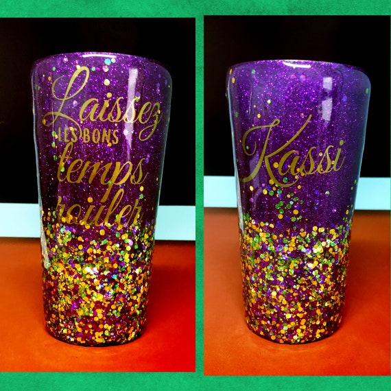 etsy personalized mardi gras stickers