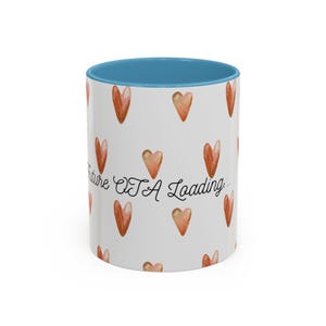 OTA Loading heart pattern Accent Coffee Mug | 11oz 15oz image 8
