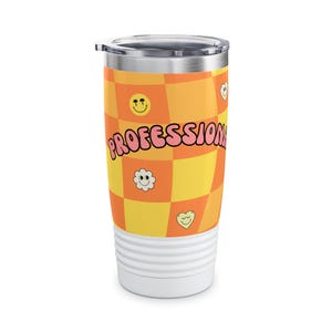 Professional Joy Check Tumbler | 20oz Ringneck Travel Cup image 2