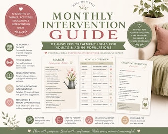 Monthly In-Service Guide for Activity Directors | Staff Education Resource | Senior Living Training
