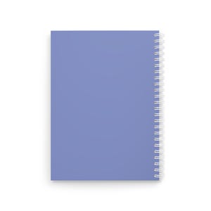 Study Grow Repeat Spiral Notebook | Striped Motivational Journal image 2