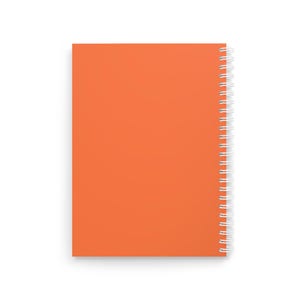 Functional Thinking Spiral Notebook | Retro Floral Patchwork, Colorful School Journal image 2