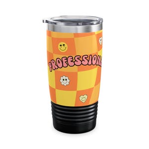 Professional Joy Check Tumbler | 20oz Ringneck Travel Cup image 10