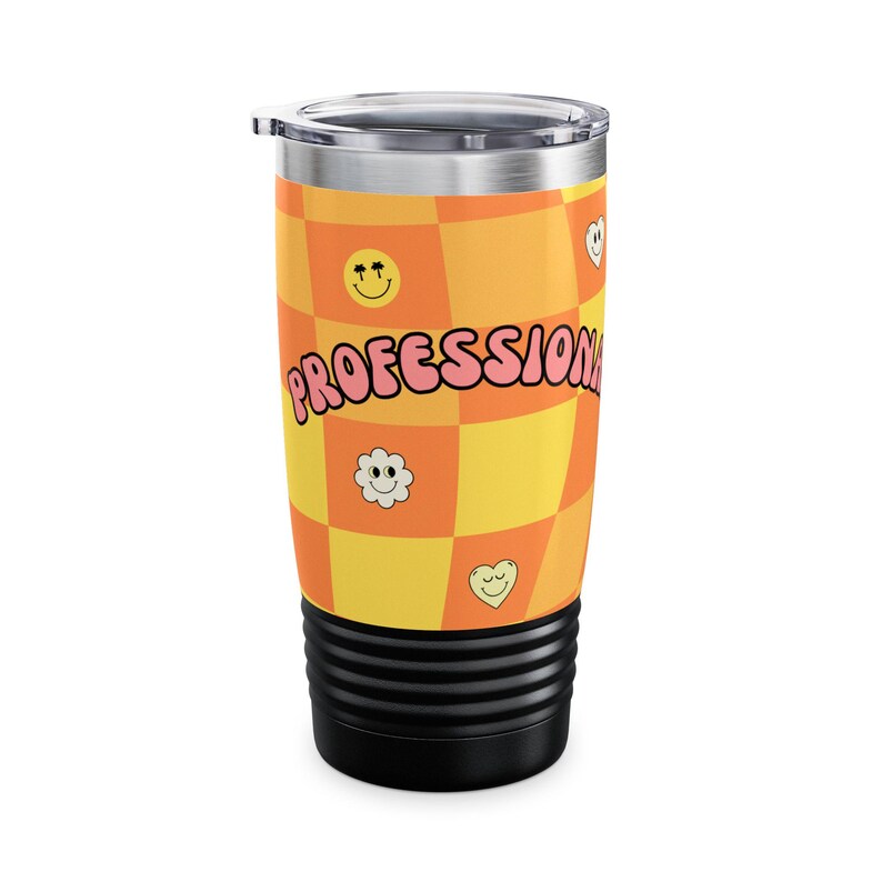 Professional Joy Check Tumbler | 20oz Ringneck Travel Cup image 10