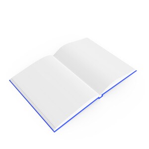 OT Life Tagebuch | Notizbuch mit festem Einband, blaues Gießkannen-Pflanzenmotiv Bild 4