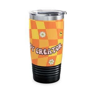 Professional Joy Check Tumbler | 20oz Ringneck Travel Cup image 12