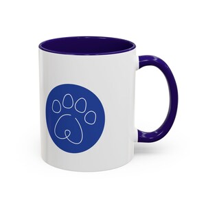 Tasse „Menschen gut behandeln, Hunde verwöhnen“ | Keramik-Kaffeetasse (325 ml, 440 ml) Bild 4
