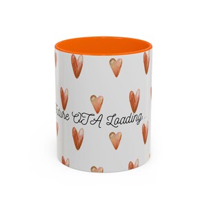 OTA Loading heart pattern Accent Coffee Mug | 11oz 15oz image 9