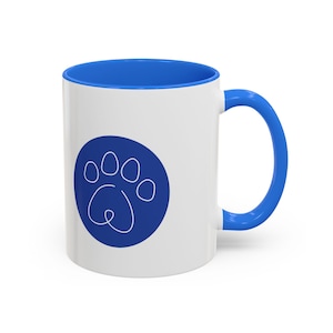 Tasse „Menschen gut behandeln, Hunde verwöhnen“ | Keramik-Kaffeetasse (325 ml, 440 ml) Bild 6