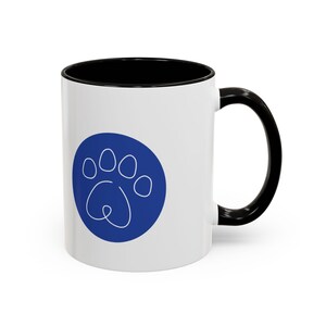 Tasse „Menschen gut behandeln, Hunde verwöhnen“ | Keramik-Kaffeetasse (325 ml, 440 ml) Bild 2