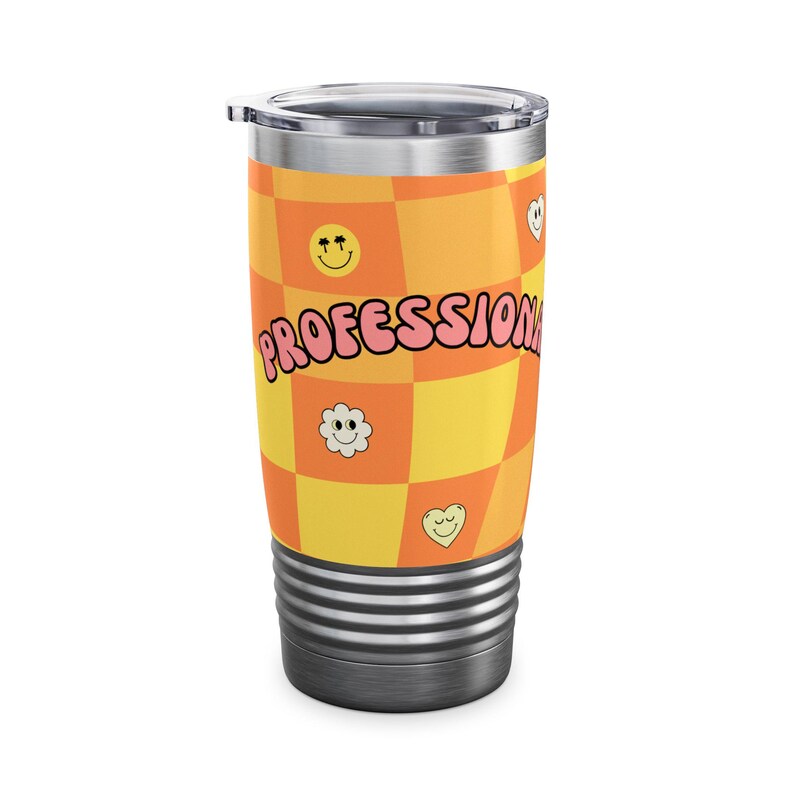 Professional Joy Check Tumbler | 20oz Ringneck Travel Cup image 6
