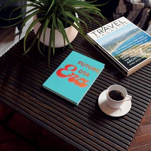 Future OTA Era Journal | Hardback Notebook, Retro Script Design