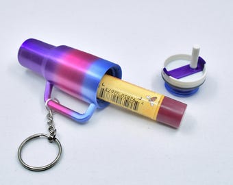 Stanley Cup Chapstick Keychain