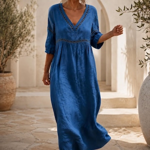 blue dress outfit pinterest Blue Dress Outfits