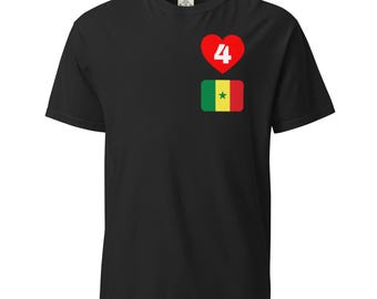 Heart4Senegal World Cup - unisex garment-dyed heavyweight t-shirt
