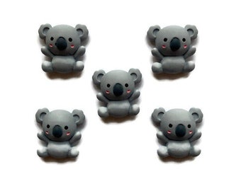 Koala Magnets + Tin | Koala Bear Magnets | Cute Koala Magnets | Fridge Magnet | Kawaii Magnets | Refrigerator Magnet | Resin Magnets | #G2