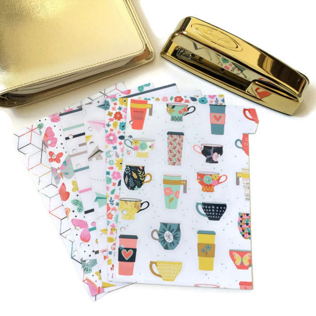 Planner Dividers / A5 or Personal Planner Dividers / A5 - Etsy