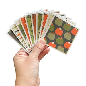 10 Mini Halloween Cards | 3x3 Mini Note Cards | Halloween Cards & Envelopes | Mini Card | Halloween Note Card | Halloween Card | Square Card