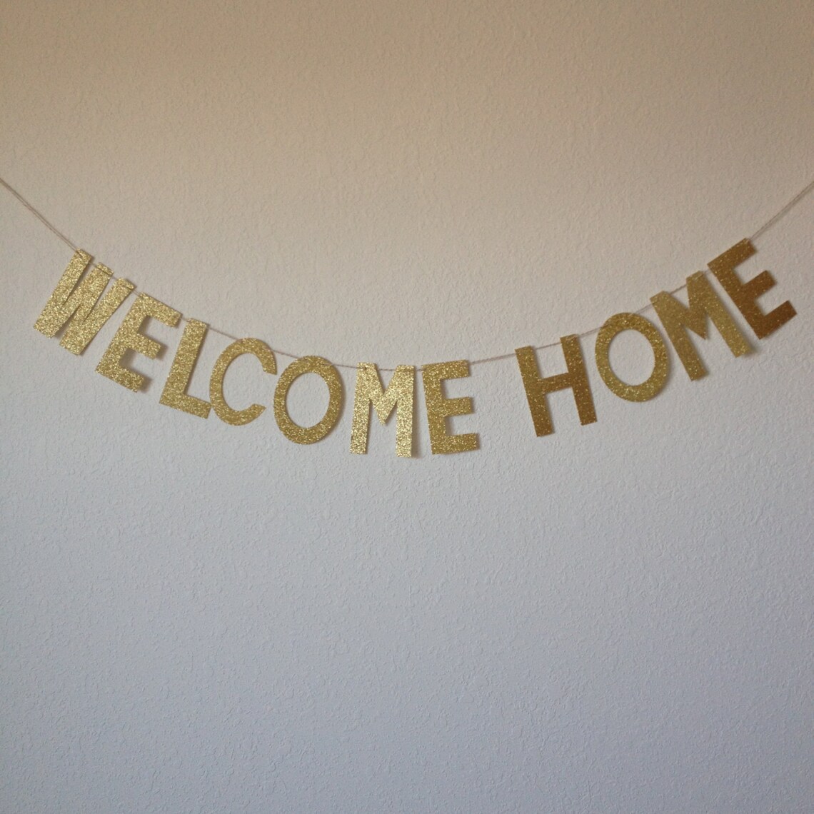Glitter Home Banner // New Home Banner // Military Etsy
