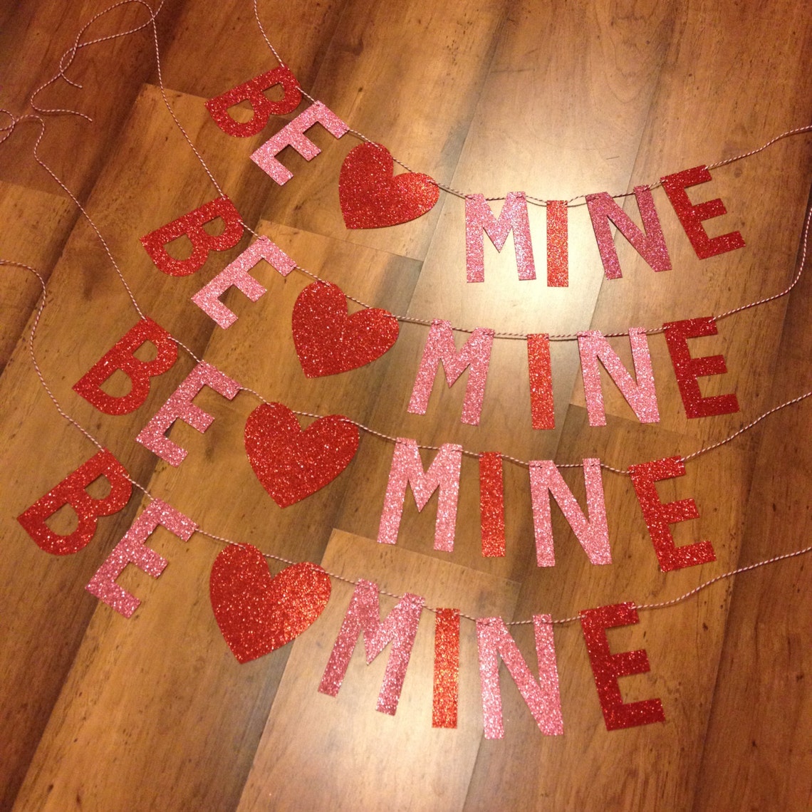 Glitter Be Mine Banner // Valentine Banner // Glitter Banner - Etsy