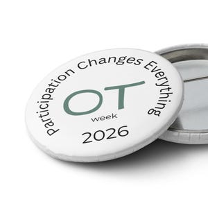 x5 OT Week 2026 Badge Speld Deelname Verandert Alles Ergotherapeut NHS Sleutelkoord Accessoire Paramedische Studenten Bulk Cadeau