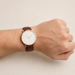 classic dress watches for men Watch Mens parent-family-sku:263-WRD0411-FB0115-102 casual outings Size:Euro 37 / US 7 Square Neck Knot Front Leather band