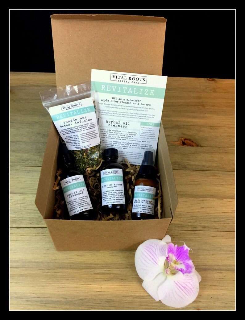 Herbal face kit Oil Cleansing Herbalistic Smart Etsy