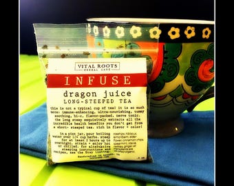 0.4 oz Dragon juice, high in Vit C, super yummy herbal drink, certified organic