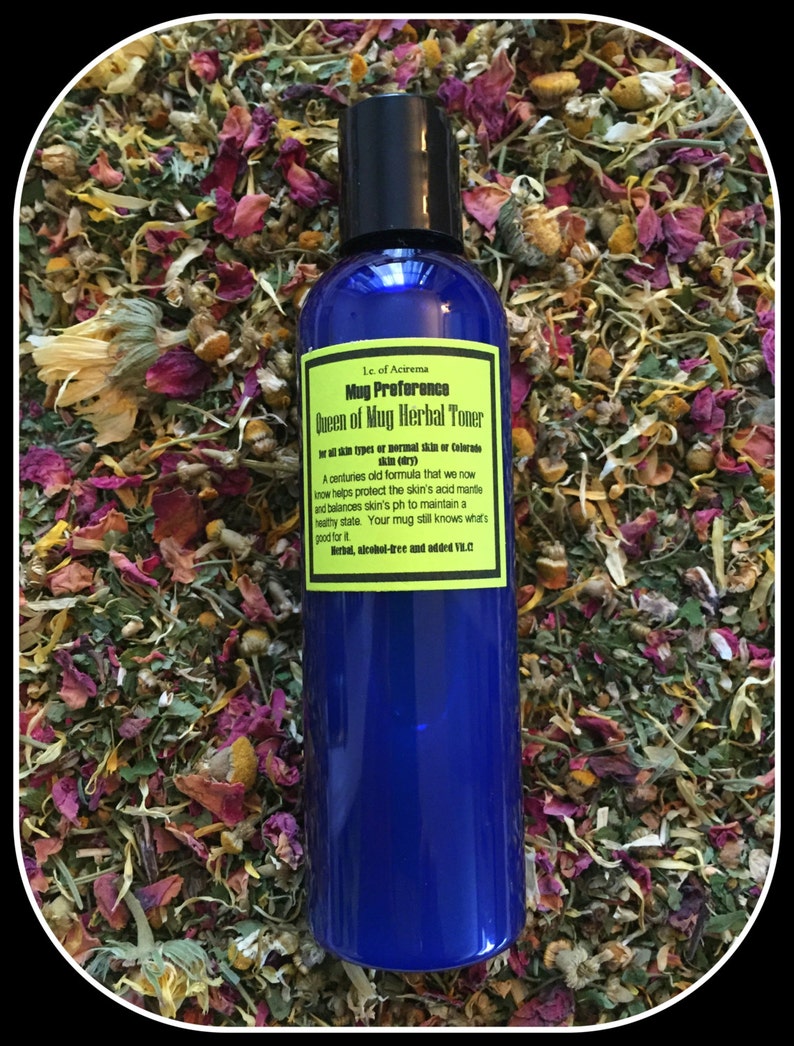 4 Oz Toner Herbal Mild Exfoliator gentle Toner Etsy
