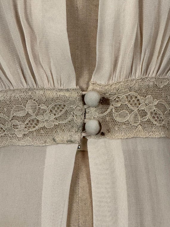 Vintage 30s Robe| Hobert Dressing Gown | 1930s Pa… - image 4