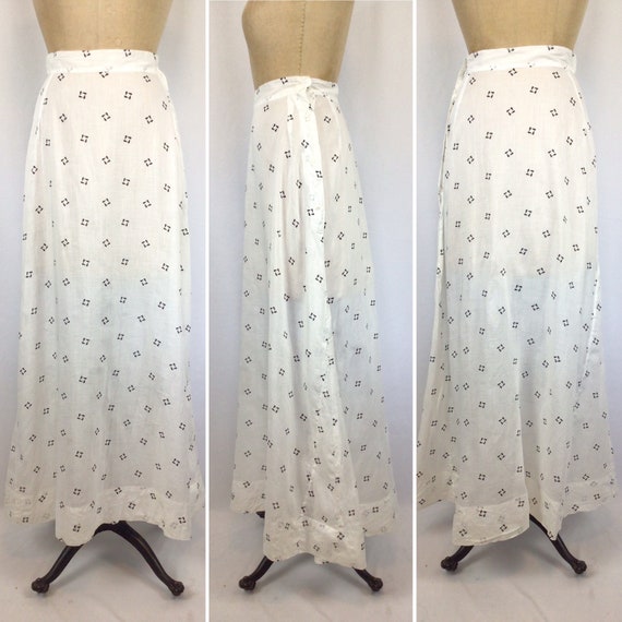 Vintage Edwardian dress | Antique white cotton pr… - image 9