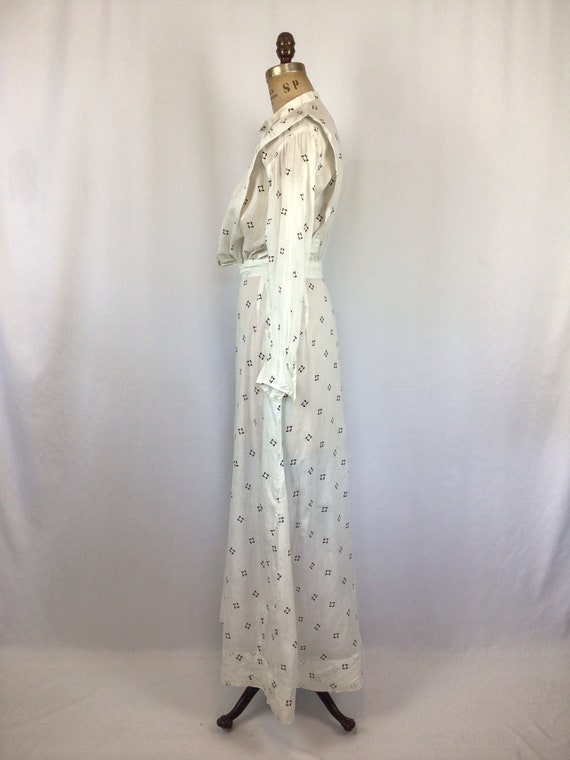 Vintage Edwardian dress | Antique white cotton pr… - image 5