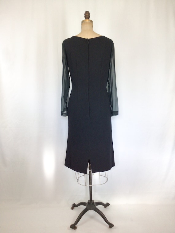 Vintage 60s dress | Vintage little black dress | … - image 8