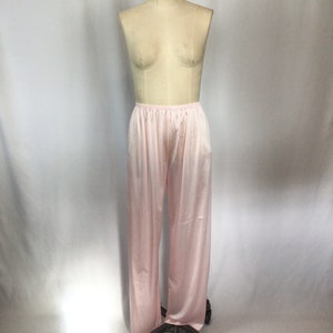 Vintage 60s Negligee set Vintage soft pink three piece pajama set 1960s Collections JC Penneys pjs and robe image 7