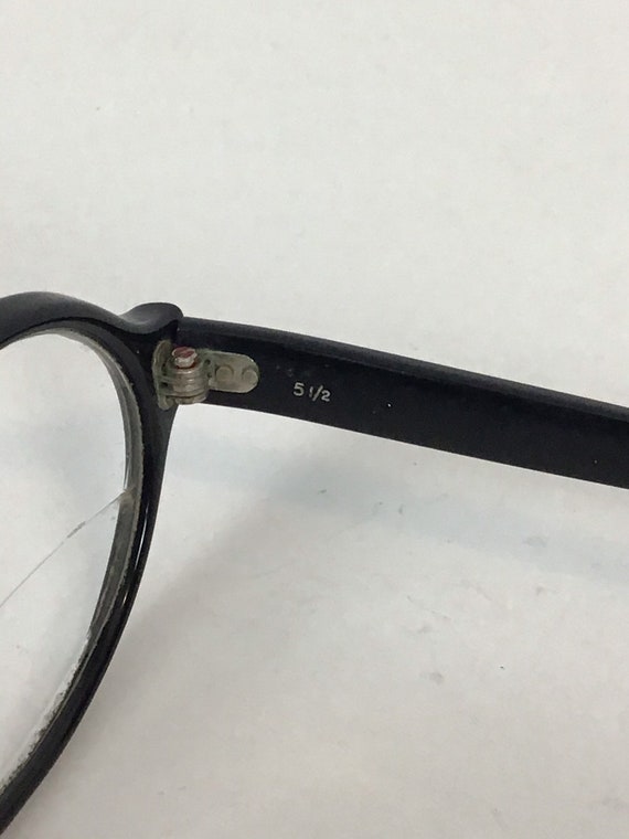 Vintage 60s eye glasses | Vintage AO black framed… - image 8