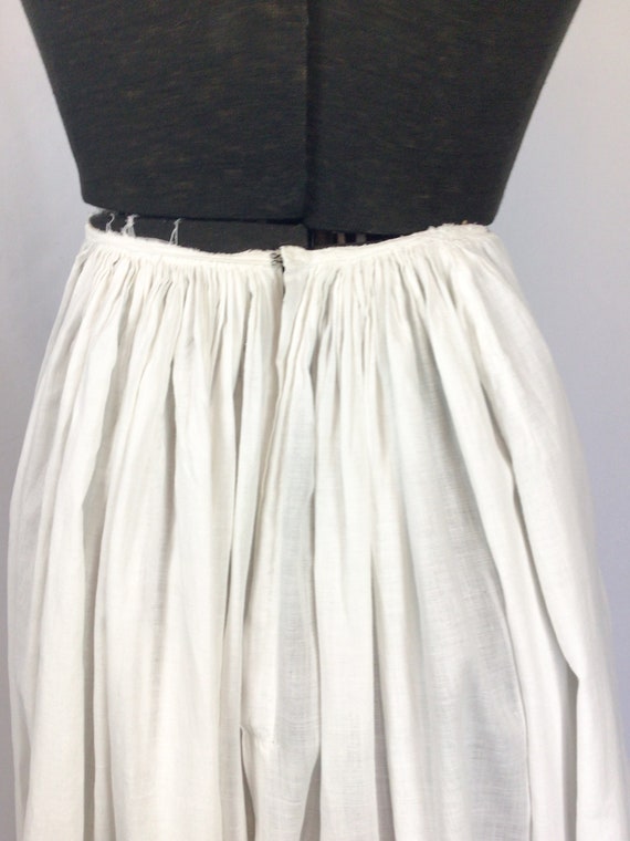 Vintage Edwardian Underskirt | Vintage white eyel… - image 9