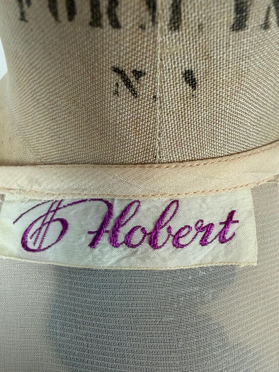 Vintage 30s Robe| Hobert Dressing Gown | 1930s Pa… - image 10