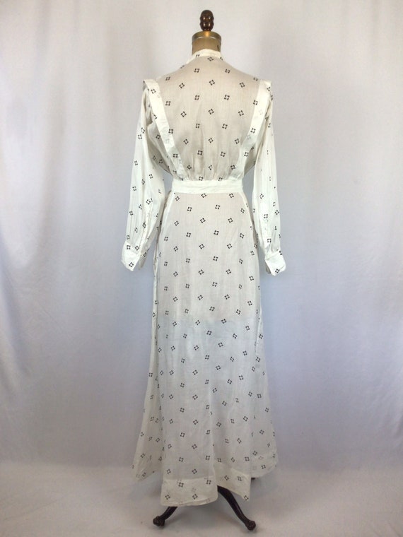 Vintage Edwardian dress | Antique white cotton pr… - image 8