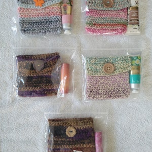 アクリル オンブル コレクション かぎ針編みポーチ セット - Designs by Debby