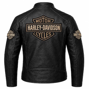 Womens Large Harley Davidson Leather Jacket - Etsy