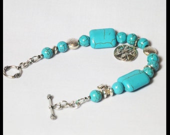 Bracelet avec plume amérindienne • Achat en ligne
