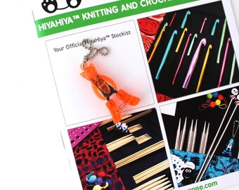 Hiya Hiya Animal Yarn Snips, Knitting Snips, Octopus, Puppy, Kitty Snips, Knitting Accessory, Crochet Accessory, Birthday Gift